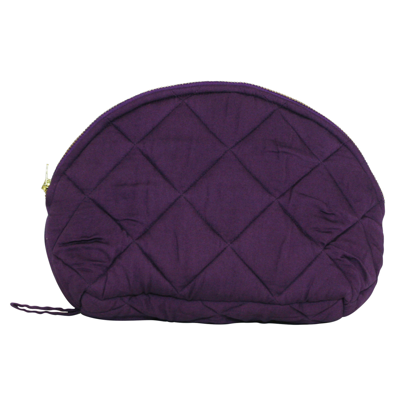 Isabel toilet bag is made in quilted lyocell fabric. Sustainable accessories